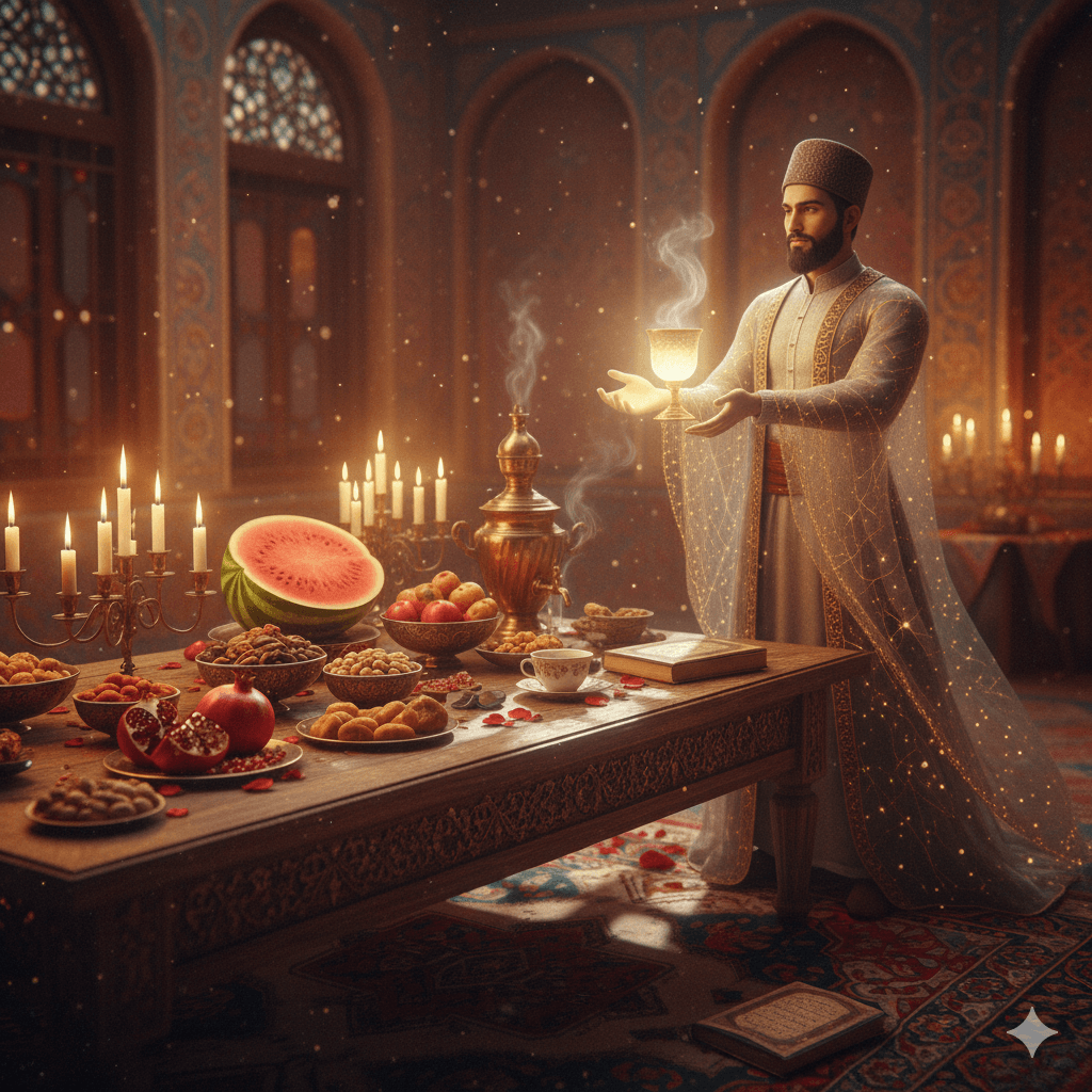 شب یلدا؛ روایت عشق، آگاهی و تولد نور در دل تاریکی شب یلدا؛ روایت عشق، آگاهی و تولد نور در دل تاریکی